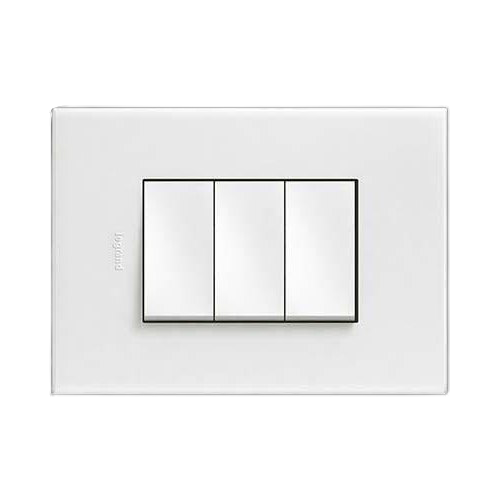 Plastic White Legrand Modular Switches, ON/OFF, 220v | m2b.in