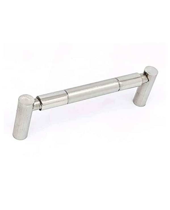 Smart Shophar 6 inch Zinc Silver Pasa Cabinet Handle, SHA40CH-PASA-SL06-P1