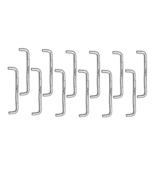 Smart Shophar 3 inch Stainless Steel Silver Berry Cabinet Handle, SHA40CH-BBRY