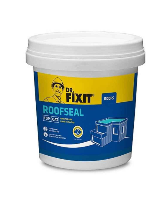 Dr. Fixit 10L Roofseal Top Coat Waterproofing Coating, 648