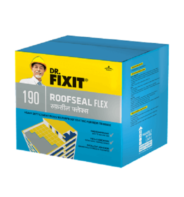 Dr. Fixit 13kg Roofseal Flex Waterproof Coating, 190
