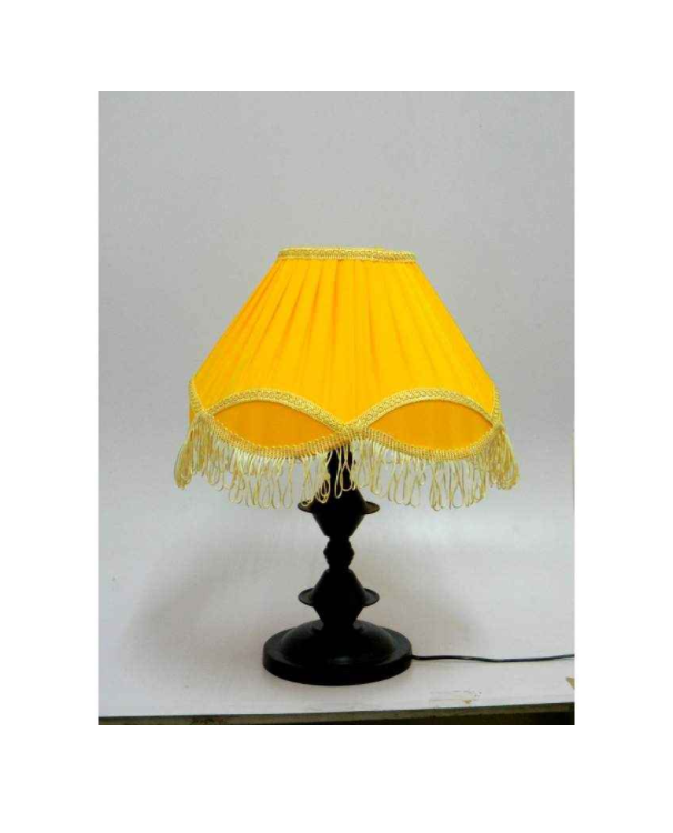 Tucasa Table Lamp with Fringe Shade, LG-25, Weight: 600 g