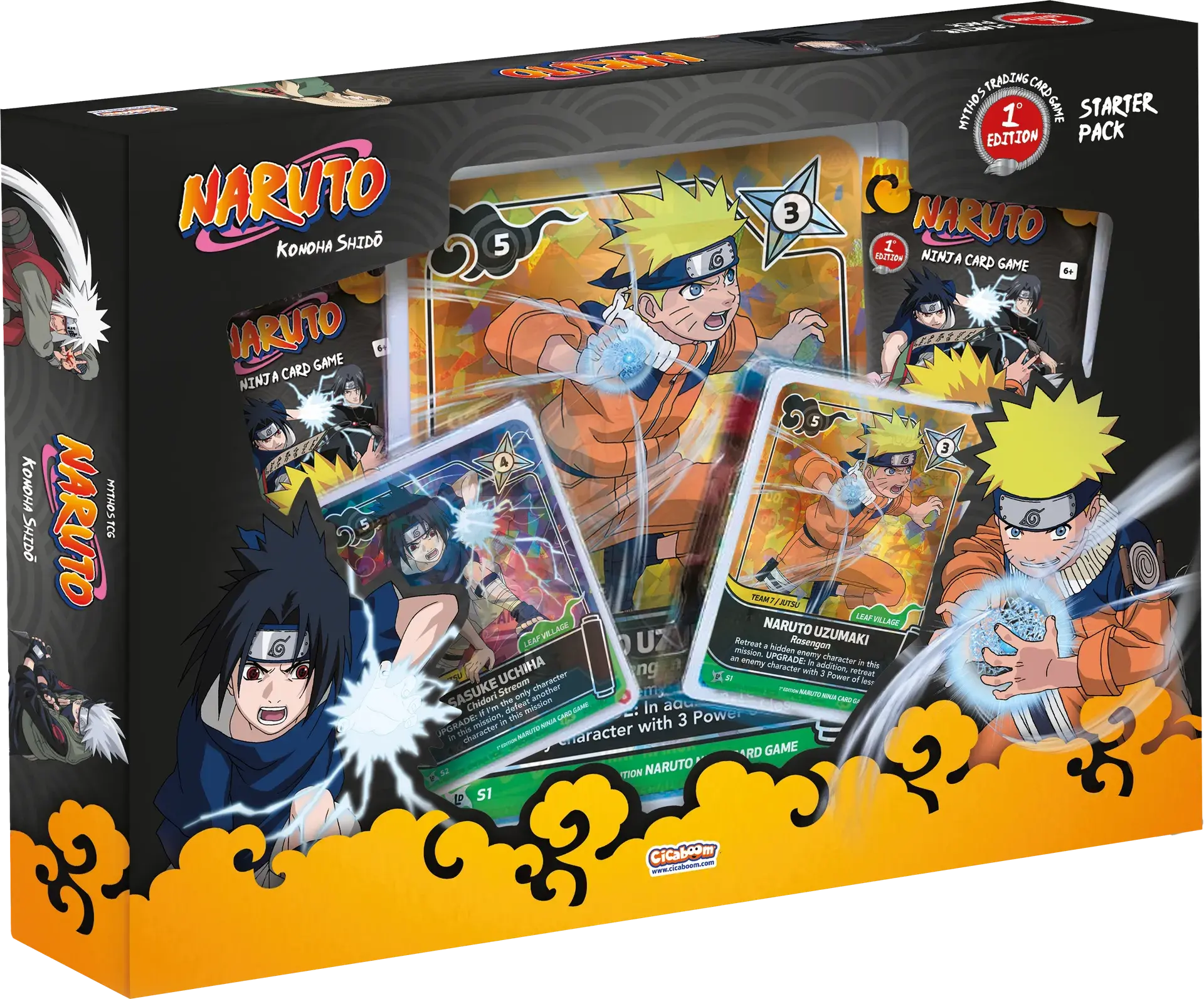 Vorbestellung: Naruto Mythos TCG: Special Pack – „Naruto & Sasuke“