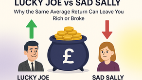 Lucky Joe vs Sad Sally: Why the Same Average Return Can Leave You Rich or Broke