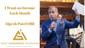 I Want an Income Each Month