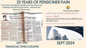 Why UK Pension Funds Ignored the Winning US Strategy – A Costly Mistake