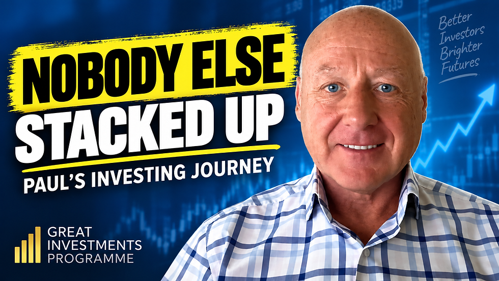 Great Investments Programme Review 2026: Why Paul Joined