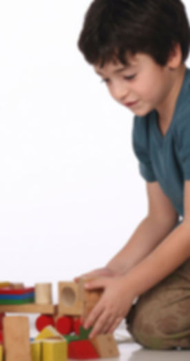 Kids Stacking Blocks