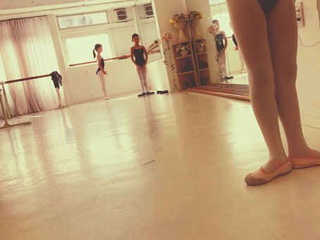 小学1年生からのバレエ❣️