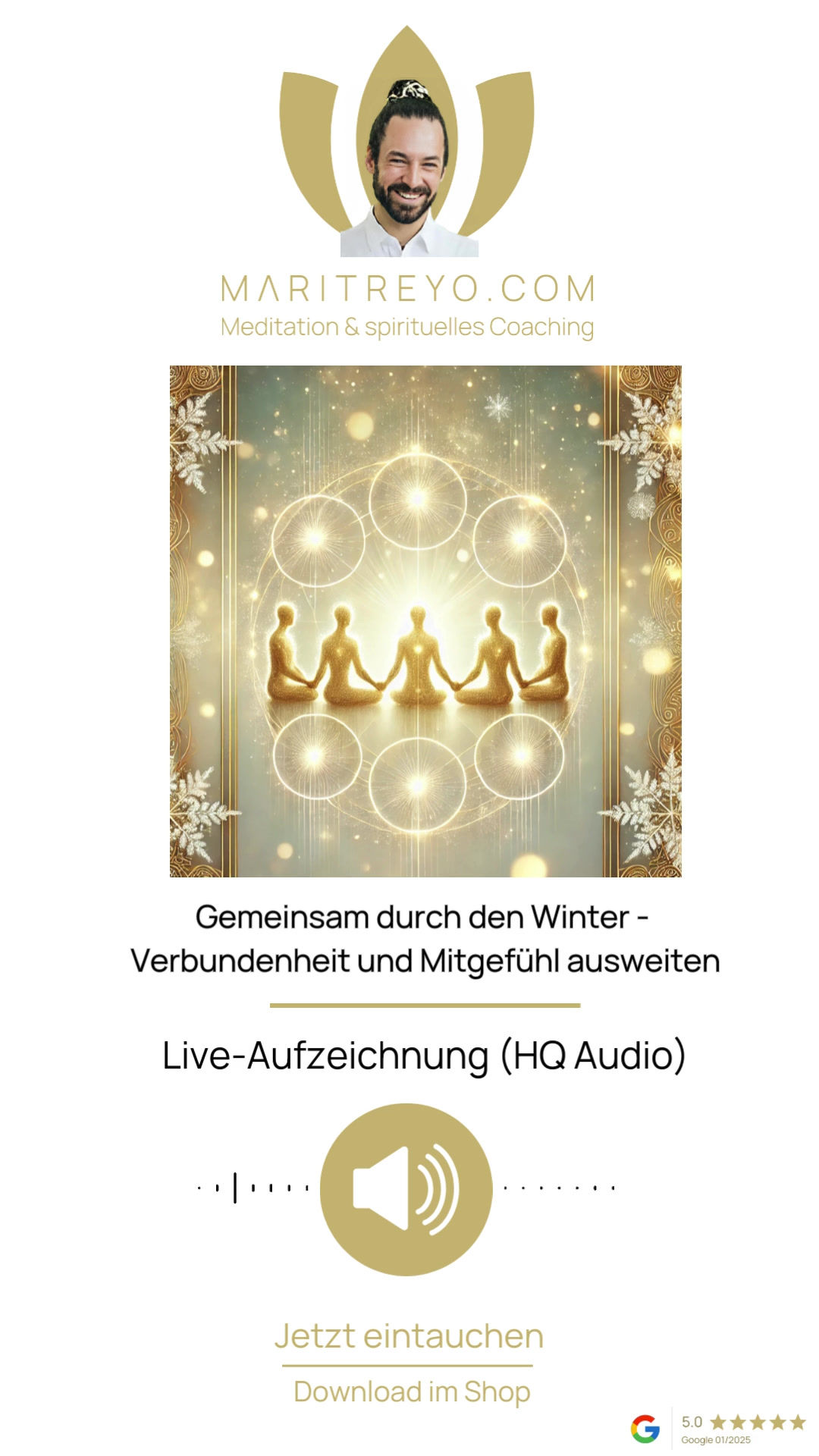Gemeinsam durch den Winter - Verbundenheit & Mitgefühl ausweiten (29min25s, MP3)