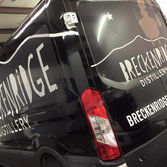 Full graphic wrap for Breckenridge Distillery