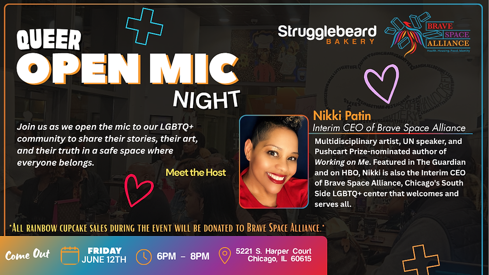 Queer Open Mic Night π€π