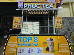 Nhượng Quyền Xe Đẩy Phúc Tea 2026: Mô Hình Tinh Gọn, Linh Hoạt Mặt Bằng, Phù Hợp Tỉnh Lẻ Và Shop-In-Shop