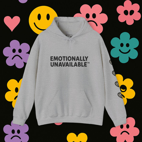 Emotionally Unavailable Club Hoodie - Moody Edition Unisex