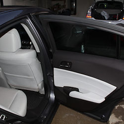 Full-service mobile car detailing with trunk cleaning and door jam care