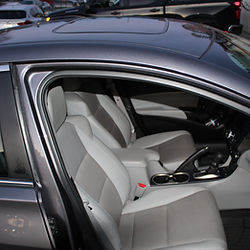 Headliner spot cleaning and seat belt detailing - professional gold package