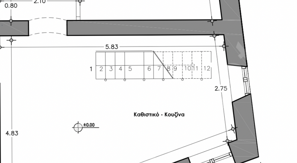 plans of house for sale on hydra island greece