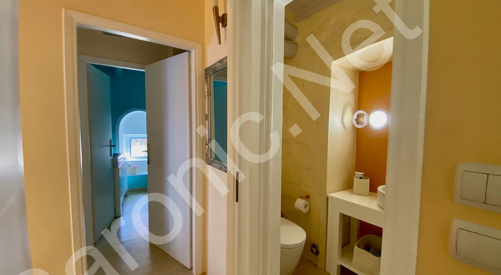 sea front, 3 bedroom house for sale on hydra island greece