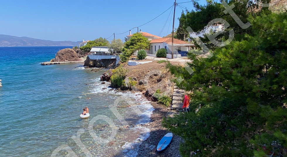 1 bedroom apartment for sale next to Vlychos Beach on Hydra Island Greece