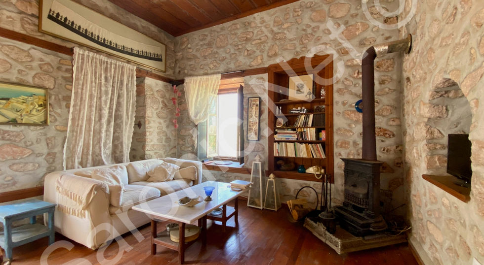 historical, well maintained, traditionally built, 3 levels, 3 bedroom property for sale on hydra island greece