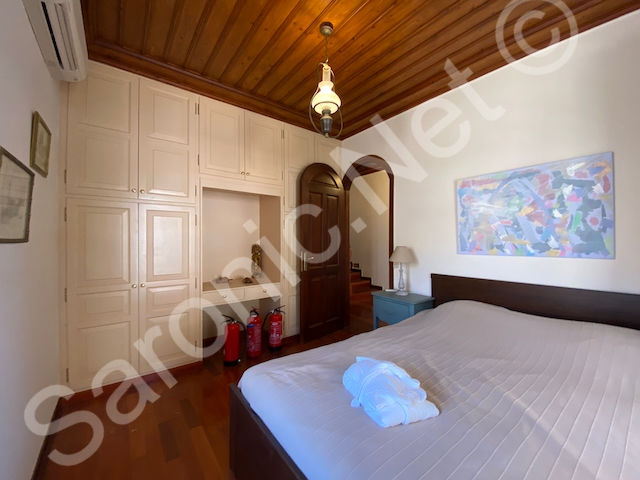 Double bedroom 2 with Air Con and built in wardrobes for plenty of storage and dressing table.