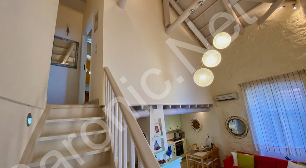 sea front, 3 bedroom house for sale on hydra island greece