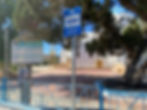 Bus Stop and timetable in Skala