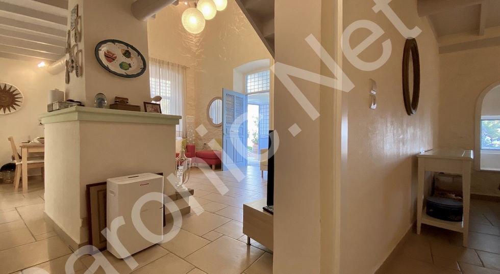 sea front, 3 bedroom house for sale on hydra island greece