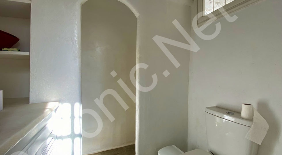 well maintained, stone built, 3 bedroom hydra house for sale with a stunning view of hydra town and harbour