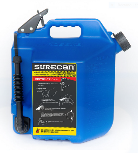 SureCan 5 Gallon-Kerosene | K2 Ag Pro