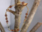 Thumbnail: Black Rutilat Quartz Chain Bracelet