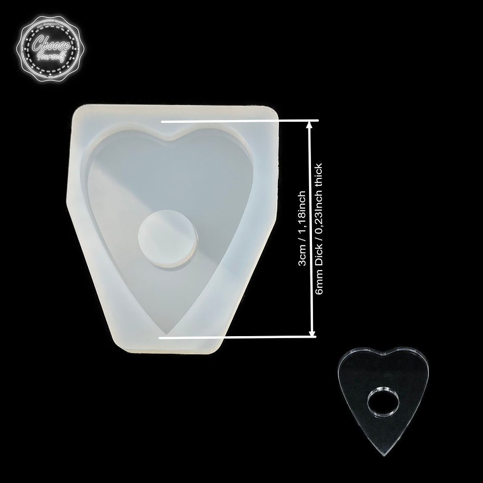 Miniature : Moule en silicone pointeur de planche Ouija