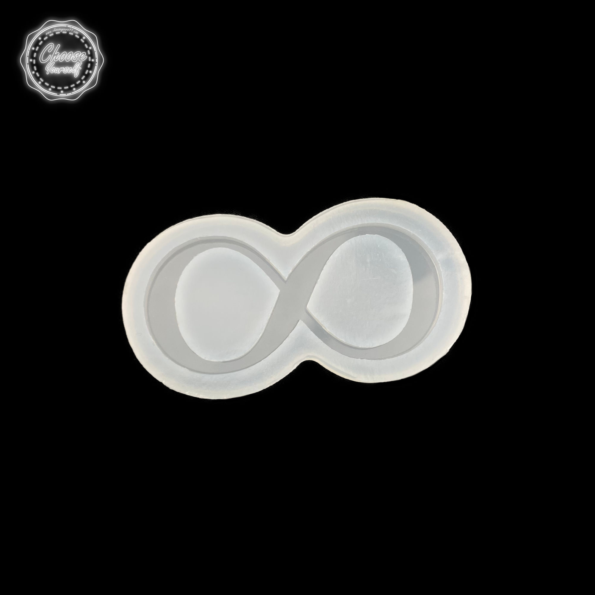 Infinity symbol silicone mold