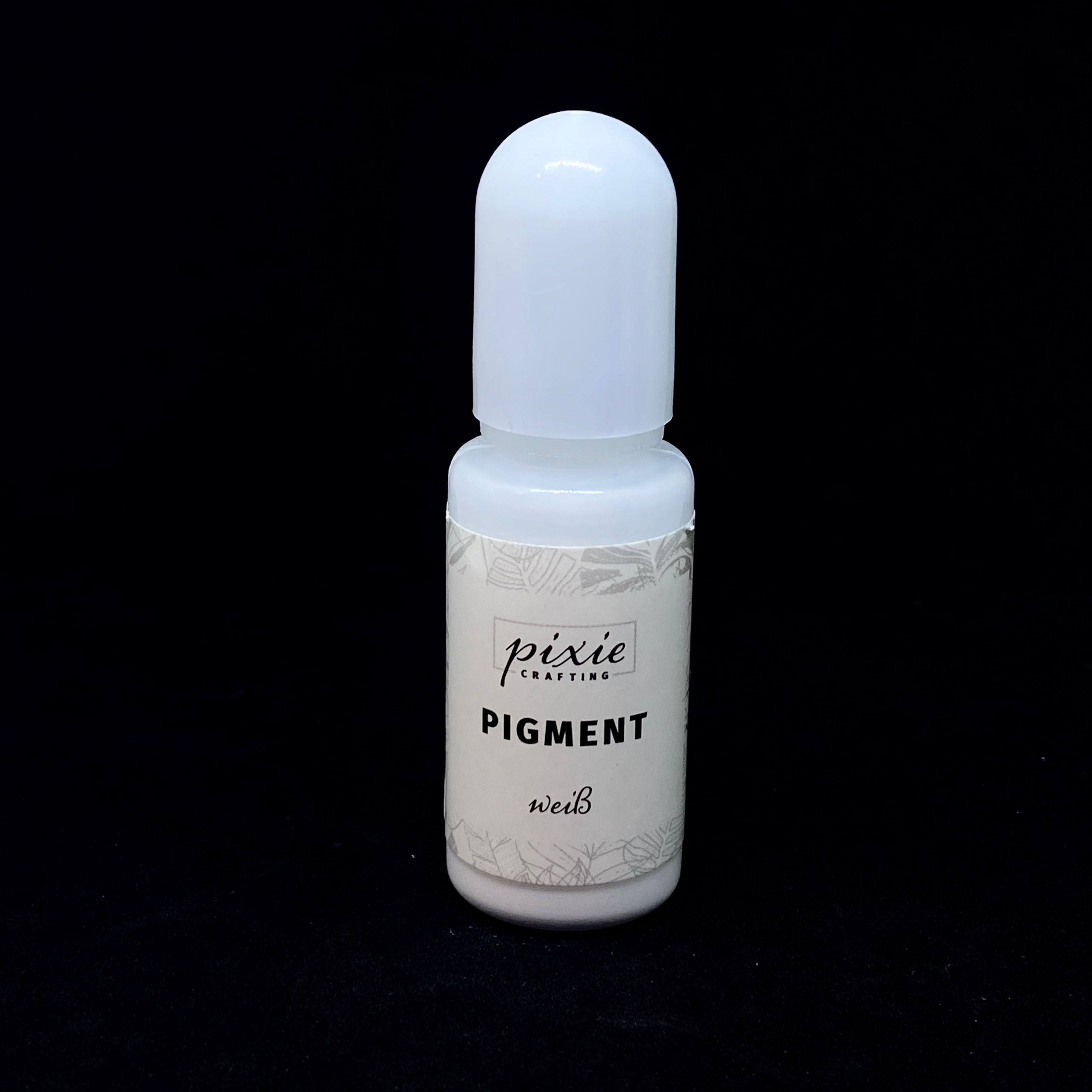 Resin pigment white