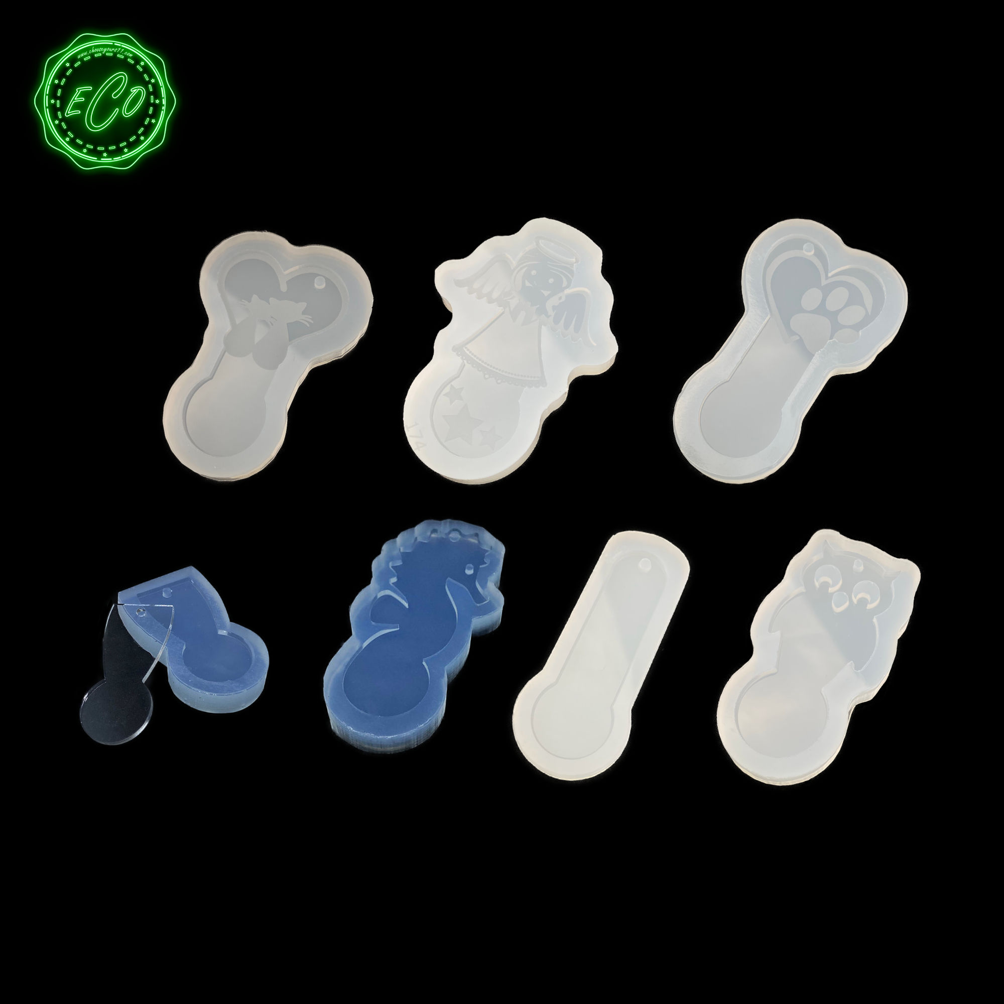 Shopping cart chip Master Collection silicone mold