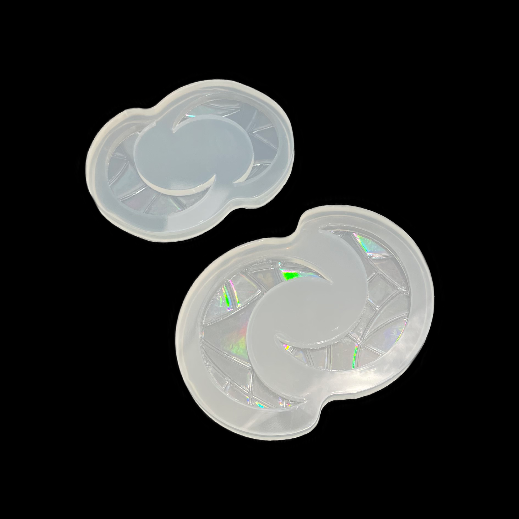 Suncatcher  hobby holo Silikonform Mond Sonnenfänger