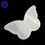 Miniature : Moule silicone papillon oscillant 8cm