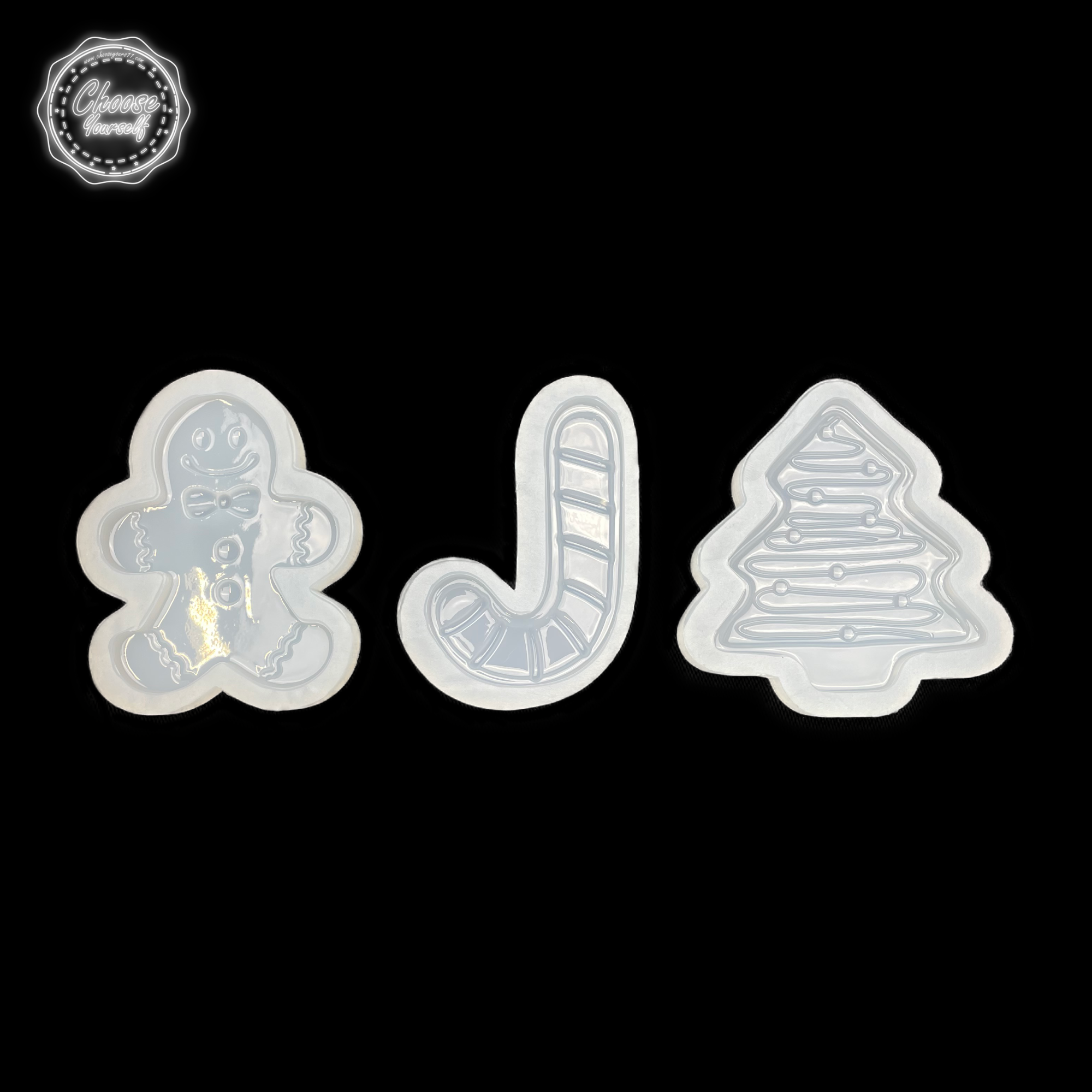 Lebkuchen mit Glasur Silikonform set