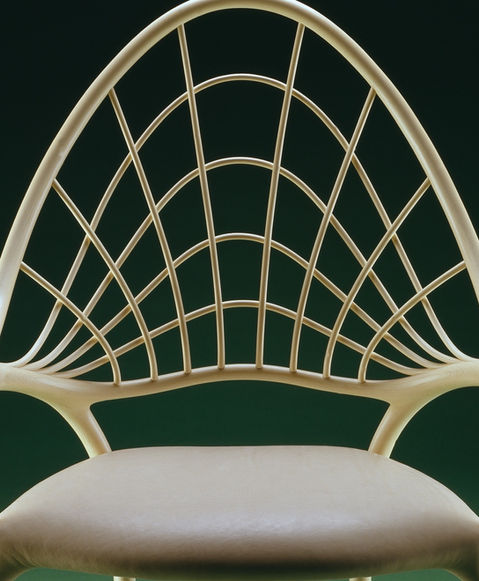 A stunning collection of unique bespoke chairs by John Makepeace