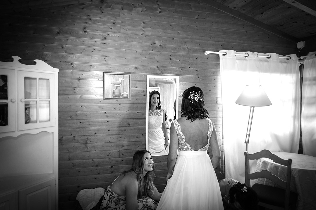 Final dos preparativos da noiva