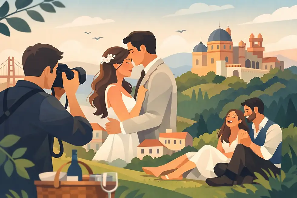 Fotógrafo de Casamento Lisboa / Sintra sem poses(?)