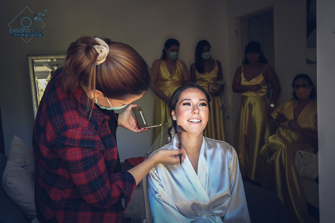 Preparativos da noiva