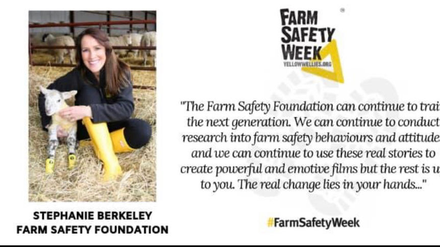 Farm Safety week. Who will fill your boots.