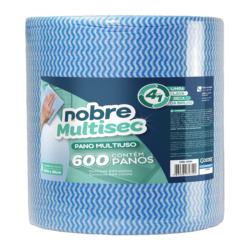 PANO MULTIUSO - NOBRE - 28cm x 40cm - 240m - 600 Panos - AZUL - 4852