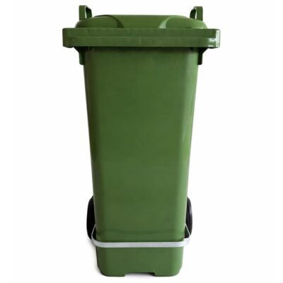 CONTENTOR PLASTICO MOVEL - 120 L - RODAS - PEDAL - CORES - Y123 c - JSN - 5247