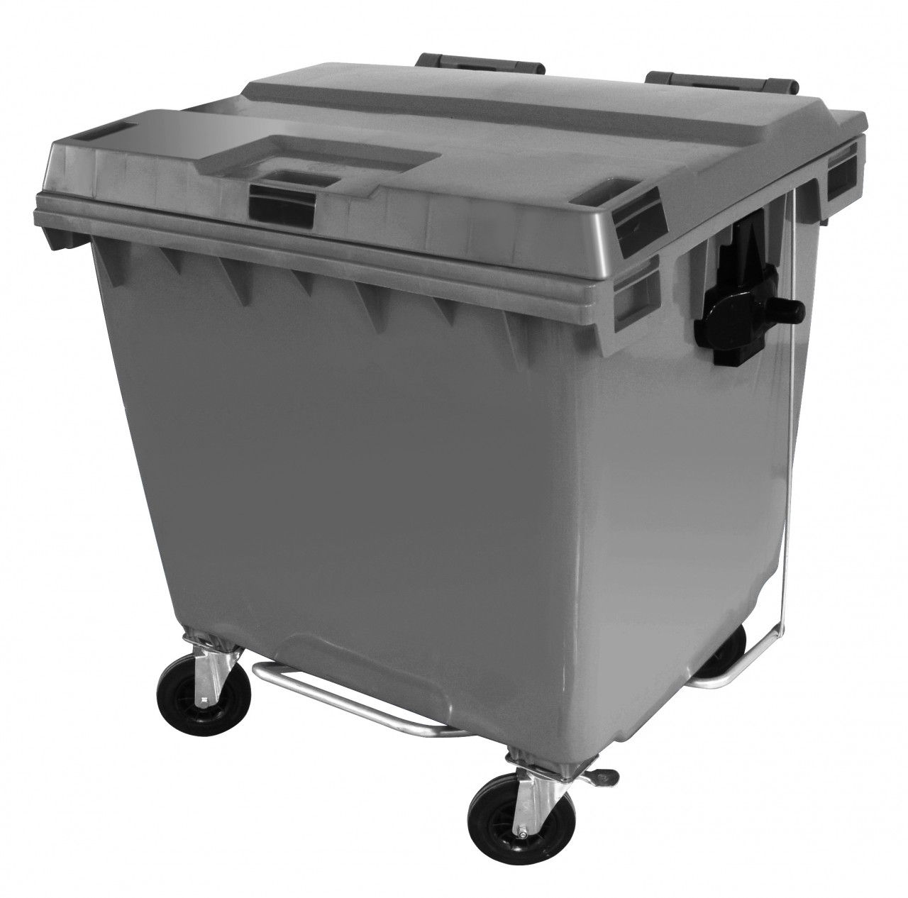 CONTENTOR - JSN - 1000 L - RODAS - PEDAL -  MOLAS AMORTECIDAS - C1000P - 9678