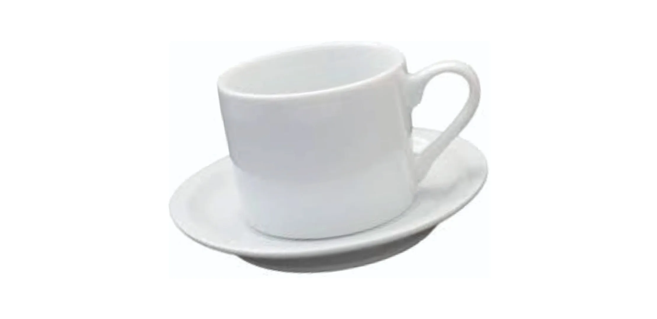 XICARA DE CHA - RETA  C/ PIRES - PORCELANA - TERRA AMADA - 5590