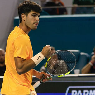 Alcaraz rasga elogios a Fonseca: "Dá a sensação de que ele consegue fazer um winner de qualquer lugar"