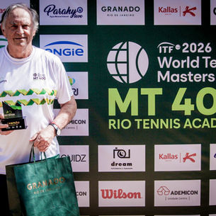 Aos 80 anos, Julius Haupt é bicampeão do Masters do Rio