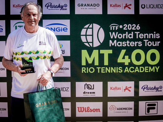 Aos 80 anos, Julius Haupt é bicampeão do Masters do Rio